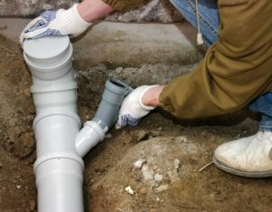 PVC sewage pipe
